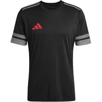 Adidas Herren SQUADRA25 Jersey Short Sleeve, Black/Team Grey Four/Pure
