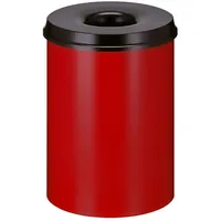 Proregal Selbstlöschender Papierkorb & Abfallsammler aus Metall | 30