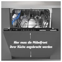 Candy vollintegrierbarer Geschirrspüler Spülmaschine CDIN 1D360PB, 13 Maßgedecke,