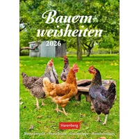 Harenberg Bauernweisheiten Wochenkalender 2026 - Bauernregeln, Brauchtum, Gartentipps, Haushaltstipps