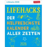 Harenberg Lifehacks Tagesabreißkalender 2026 - Der hilfreichste Kalender aller