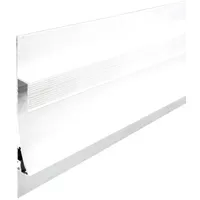 ISOLED LED Trockenbauleuchte Single Curve, weiß RAL 9010 200cm