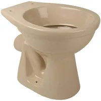 Belvit Stand-WC Tiefspüler Abgang Wand Waagerecht Toilette WC Bahama
