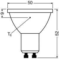 OSRAM / Ledvance LEDVANCE LED-Reflektorlampe PAR16 LEDPAR1610036P8W827