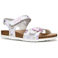GEOX Sandalen in Weiß/Lila | Gr.: 33