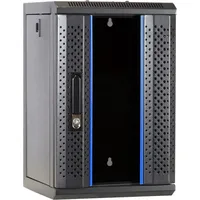 DSIT 9 HE, 10” Serverschrank, mit Glastür (BxTxH) 312x310x486mm