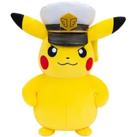 Jazwares GmbH Pokémon Captain Pikachu, 20cm Plüsch