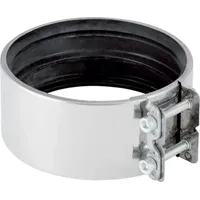 Geberit bergangsspannverbinder DN 50, 50/58mm, Edelstahl