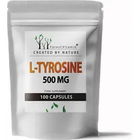 Forest Vitamin L-Tyrosin Aminosäure Konzentration Gedächtnis 500mg 100 Kapseln