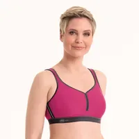 Anita Active Performance Sports Bra Grau/Rosa C, 80, Damen