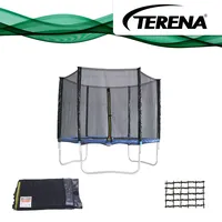 Terena Sicherheitsnetz Ersatznetz für Trampolin 305 cm 6 Stangen
