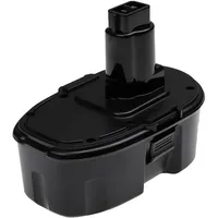 EXTENSILO Akku kompatibel mit Dewalt DW057K, DCG411KL, DW057N, DW057K-2,
