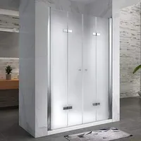 I-flair Duschfalttüren 88-92 cm - Höhe: 195 cm, Duschabtrennung