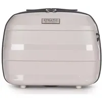 Stratic Straw + Beauty Case beige