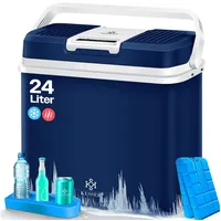 Kesser 24 Liter Kühlbox kühlt und wärmt Thermo-Elektrische Kühlbox