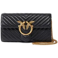 PINKO Umhängetasche Love One Mini Icon Wallet C Nappa