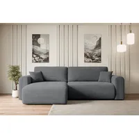 Altdecor Ecksofa mit Schlaffunktion und Bettkasten Corner Sofa Eckcouch