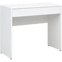 Composad Schreibtisch Espresso Dekor Weiß