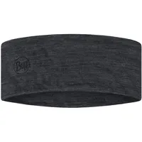 Buff Merino Lightweight Stirnband Grau