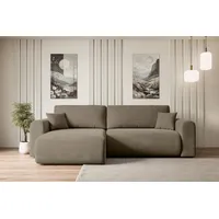 Altdecor Ecksofa mit Schlaffunktion und Bettkasten Corner Sofa Eckcouch