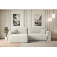 Altdecor Ecksofa mit Schlaffunktion und Bettkasten Corner Sofa Eckcouch
