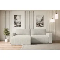 Altdecor Ecksofa mit Schlaffunktion und Bettkasten Corner Sofa Eckcouch