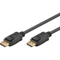 Goobay 1m DisplayPortTM-Kabel 1.4 zertifiziert, 32,4 Gbit/s