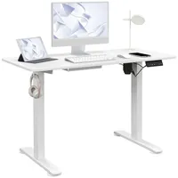 Vinsetto Höhenverstellbarer Schreibtisch Elektrisch 120 x 60 cm Computertisch
