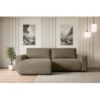 Altdecor Ecksofa mit Schlaffunktion und Bettkasten Corner Sofa Eckcouch