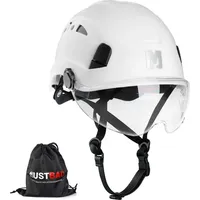 Mustbau Helm HSE06S mit gefütterten Schaumstoffpolstern für Bergsteigen, BAU,