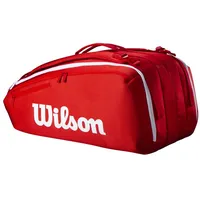 Wilson Schlägertasche Wilson Super Tour Red 15PK 2025 -