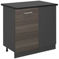 Vicco Eckunterschrank R-Line, 86 cm, AP Anthrazit