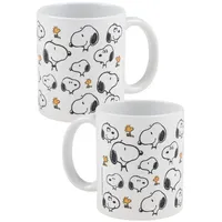 SNOOPY The Peanuts Snoopy Kaffeetasse 0,32 l Weiß