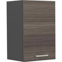 Vicco Hängeschrank R-Line, Edelgrau/Anthrazit, 40 cm