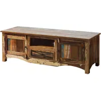 Massivmoebel24 NATURE OF SPIRIT TV-Lowboard 150x50x50 cm Mehrfarbig Holz