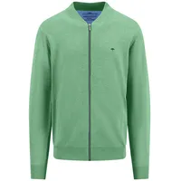 FYNCH-HATTON Fynch Hatton College Superfine Strickjacke - Turf Green