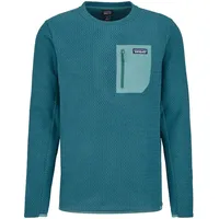 Patagonia r1 air crew fleecejacke blau herren - XL