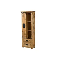 Massivmoebel24 Schrank Mango 70 x 35 x 195 cm