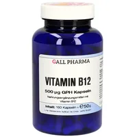 Hecht Pharma VITAMIN B12 500 ug GPH Kapseln 180