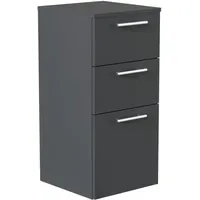 Posseik Midischrank 35,2 x 75 x 36,8 cm Grafit