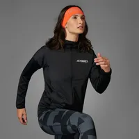Adidas Terrex Xperior Climawarm+ Wind Light Fleece Mit Durchgehendem
