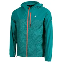 Asics Fujitrail Packable Jacke - Rainy Lake / Birch