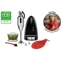 ESGE ESGE-Zauberstab M 200 Chrom Stabmixer mit Spiralkabel inklusive