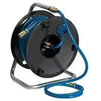 Riegler Druckluft-Schlauchtrommel, 20 m PVC-Schl. Ã ̧ 12x6, Kupplung