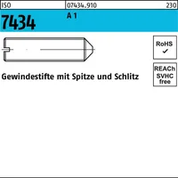 Industrial Quality Supplies ISO 7434 Gewindestifte mit Spitze &