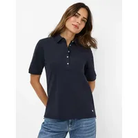 Brax Damen, Polo Style CLEO navy, dunkelblau, Gr. 38,
