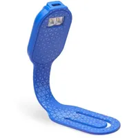 Bookchair Flexilight RC (Blue Hexagonal) - wiederaufladbares Leselicht -
