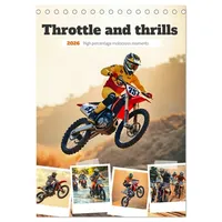 Calvendo Throttle and thrills - High percentage motocross moments