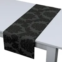 Dekoria Tischläufer, Schwarz, 40x130 cm, Oeko-Tex®, Wohntextilien, Tischwäsche, Tischläufer