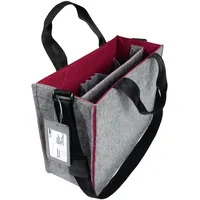 Sigel BA426 Desk Sharing Bag Bicolor M, Synthetischer Filz,
